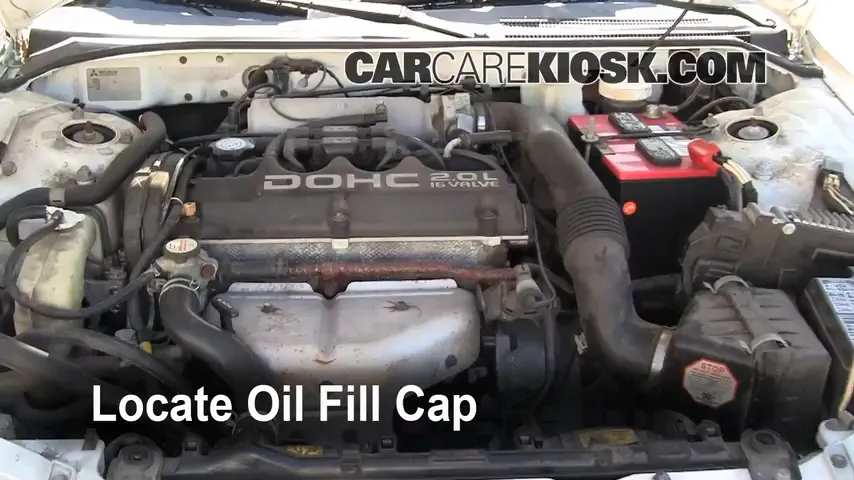 1996 Mitsubishi Eclipse RS 2.0L 4 Cyl. Aceite
